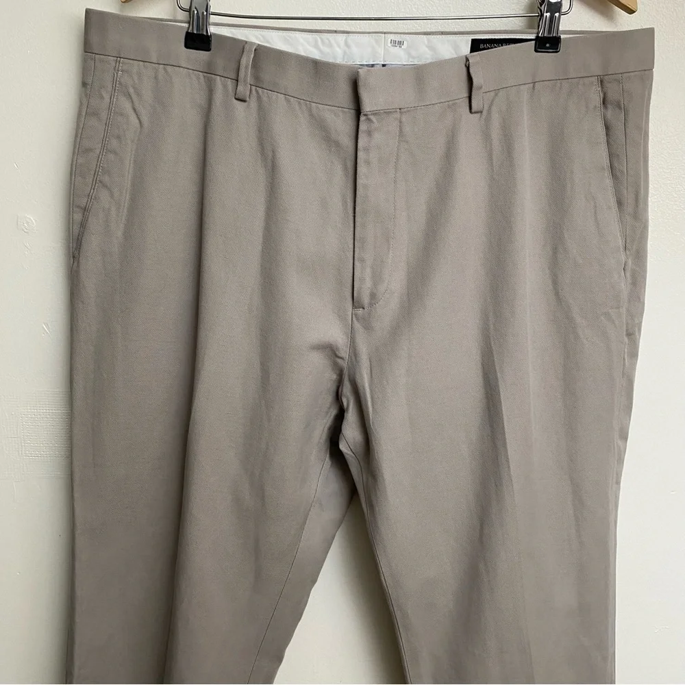 Banana Republic Cotton Linen Tailored Slim Fit Pants